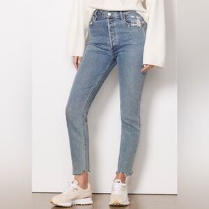 Agolde Nico High Rise Straight Jeans